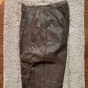 Suede/Leather Pants